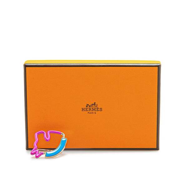 HERMES Authentic Pink Scarf - Picture 5 of 5